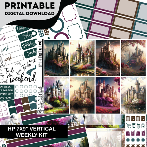 Dream Castle #274 || CHP Vertical Kit [PRINTABLE]