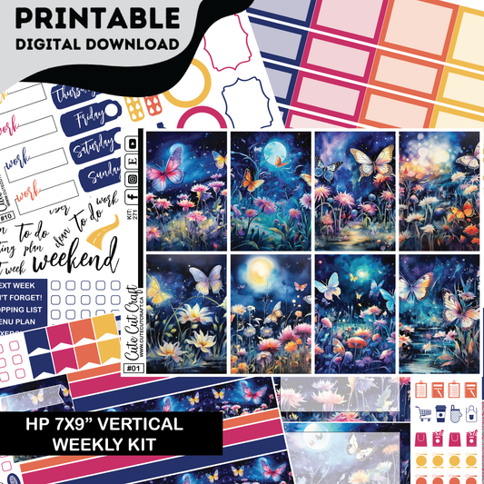 Enchanted Butterfly #271 || CHP Vertical Kit [PRINTABLE]