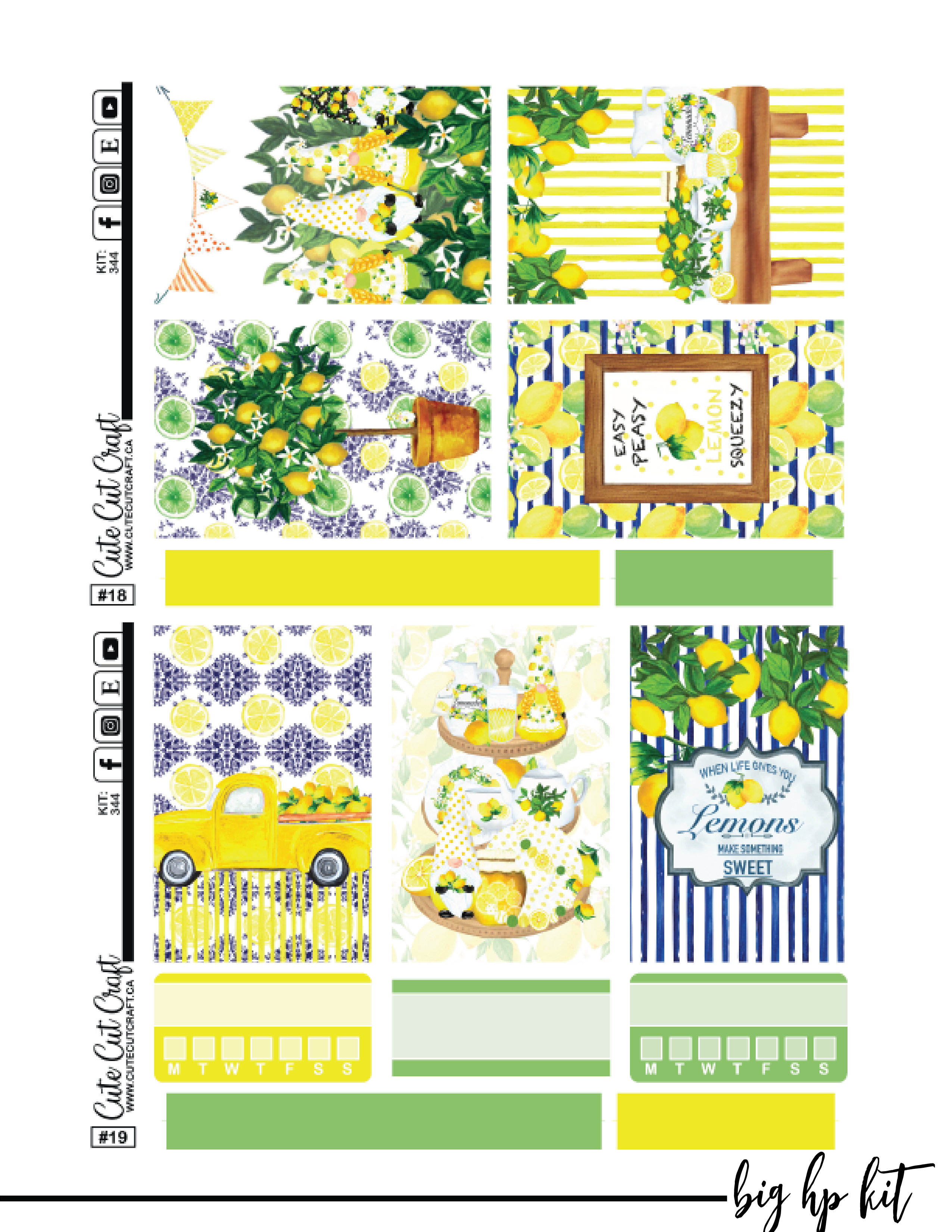 Lemon Drop #344 || Big HP [PRINTABLE]