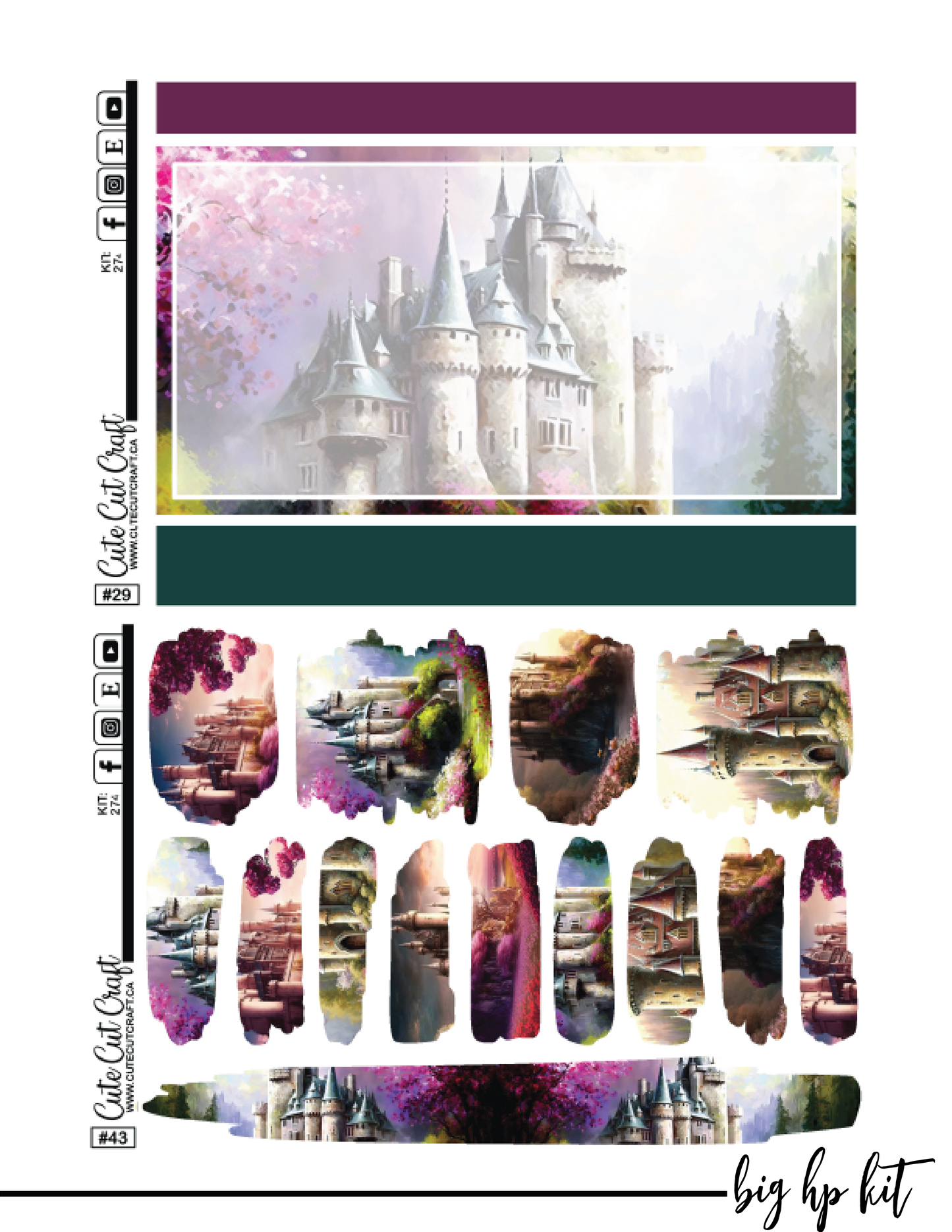 Dream Castle #274 || Big HP [PRINTABLE]