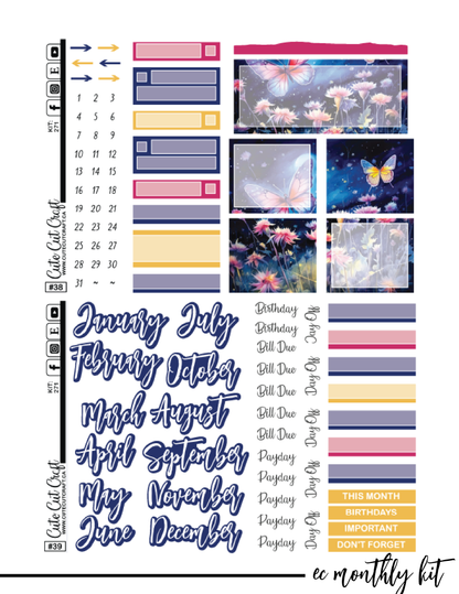 Enchanted Butterfly #271 || ECLP Kit [PRINTABLE]
