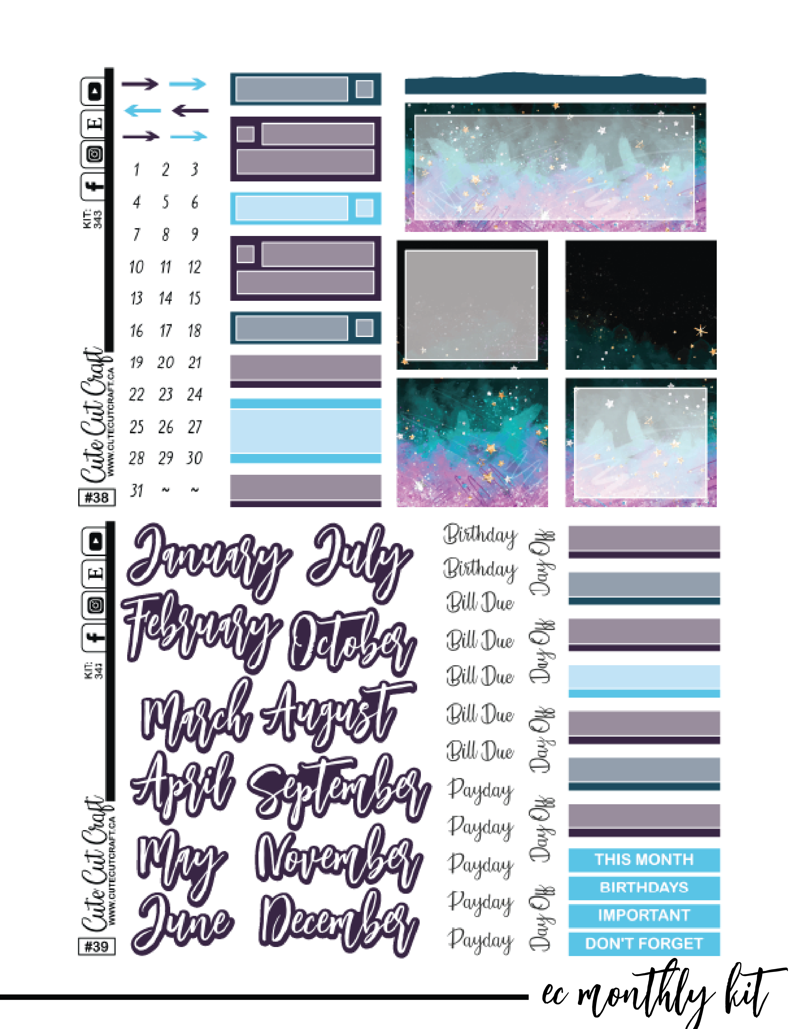 Sugar Rush #343 || ECLP Kit [PRINTABLE]