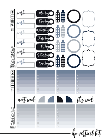 Moonlit Bridges #341 || ECLP Kit [PRINTABLE]