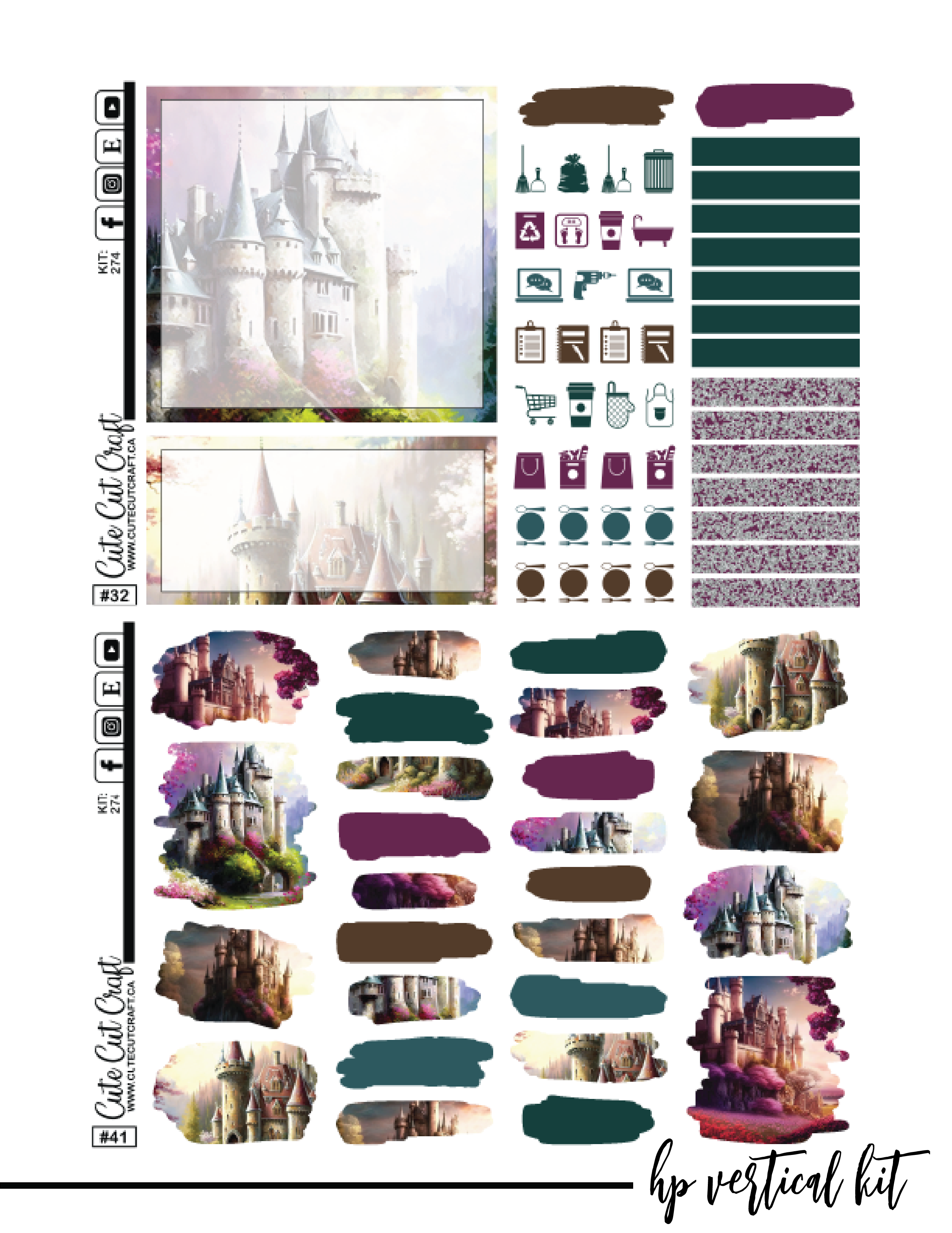 Dream Castle #274 || ECLP Kit [PRINTABLE]