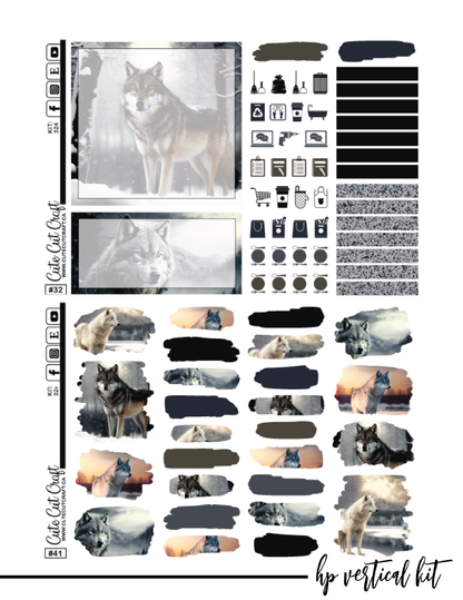 Winter Wolf #324 || ECLP Kit [PRINTABLE]