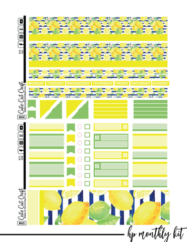 Lemon Drop #344 || CHP Vertical Kit [PRINTABLE]