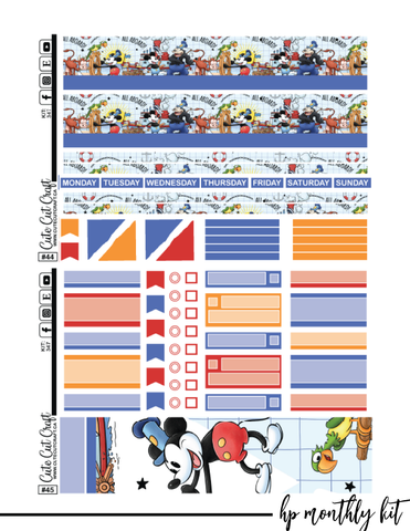 Steamboat Willie #347 || CHP Dashboard Kit [PRINTABLE]