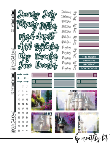 Dream Castle #274 || CHP Vertical Kit [PRINTABLE]