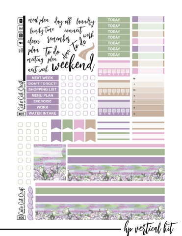 Spring Picnic #268 || CHP Vertical Kit [PRINTABLE]