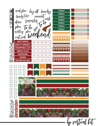 Classic Christmas #315 || CHP Vertical Kit [PRINTABLE]