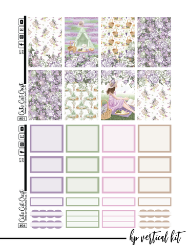 Spring Picnic #268 || CHP Vertical Kit [PRINTABLE]