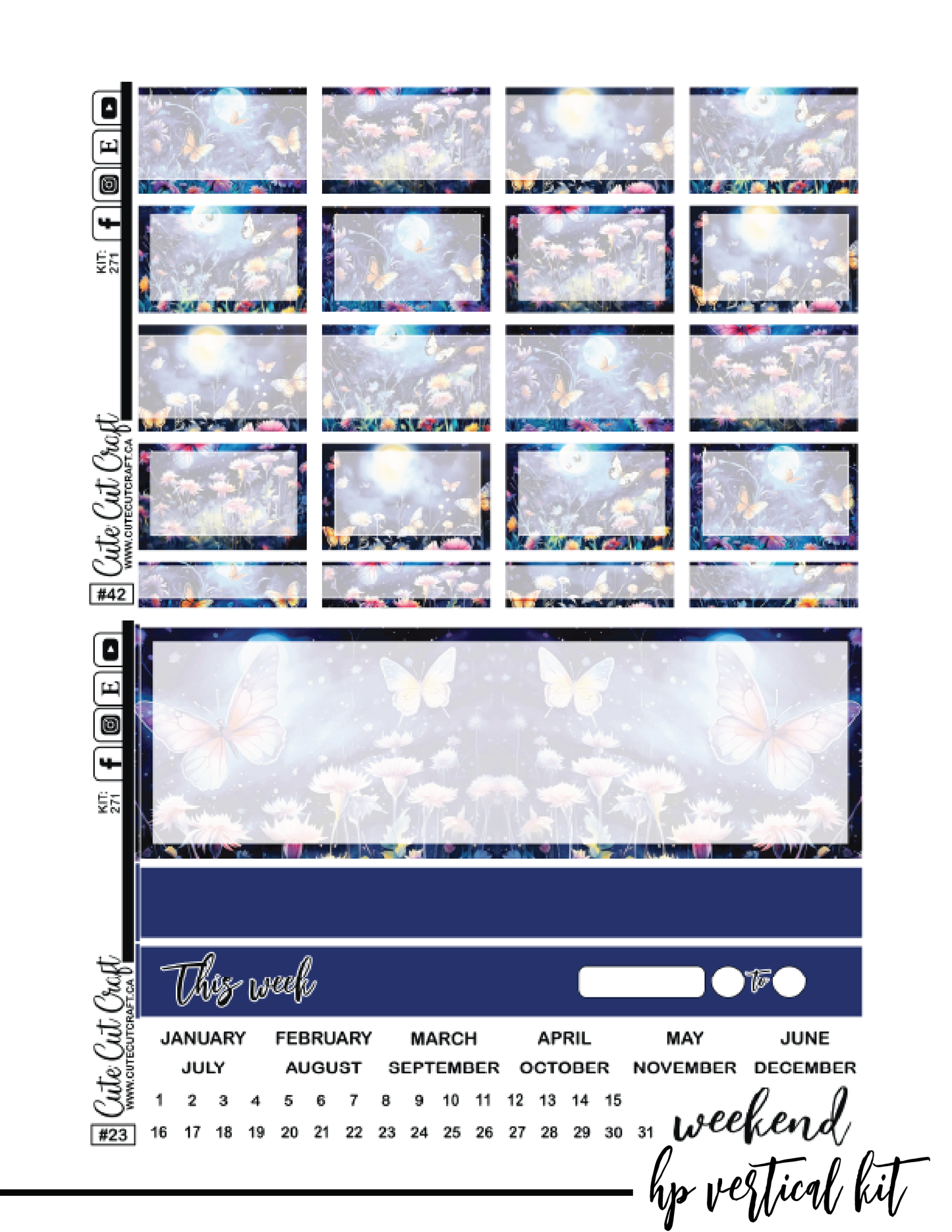 Enchanted Butterfly #271 || Complete Collection [PRINTABLE]