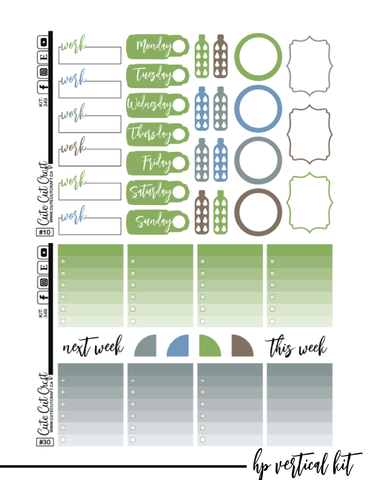 Elephant Expedition #349 || CHP Vertical Kit [PRINTABLE]