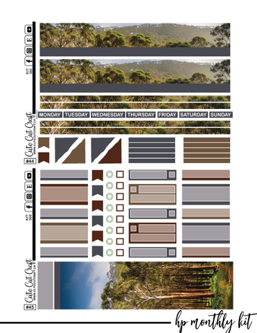 Cute Koala #368 || CHP Dashboard Kit [PRINTABLE]