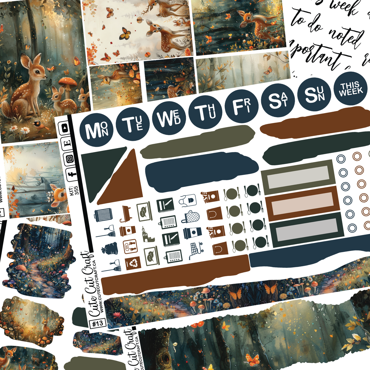 Dreamy Den #355 || Journaling Sheets