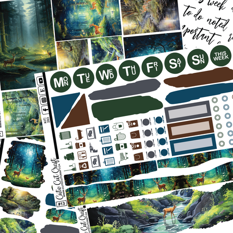 Into The Woods #283 || Journaling Sheets