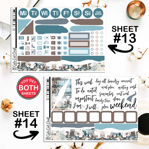 Musical Winter #401 || Journaling Sheets