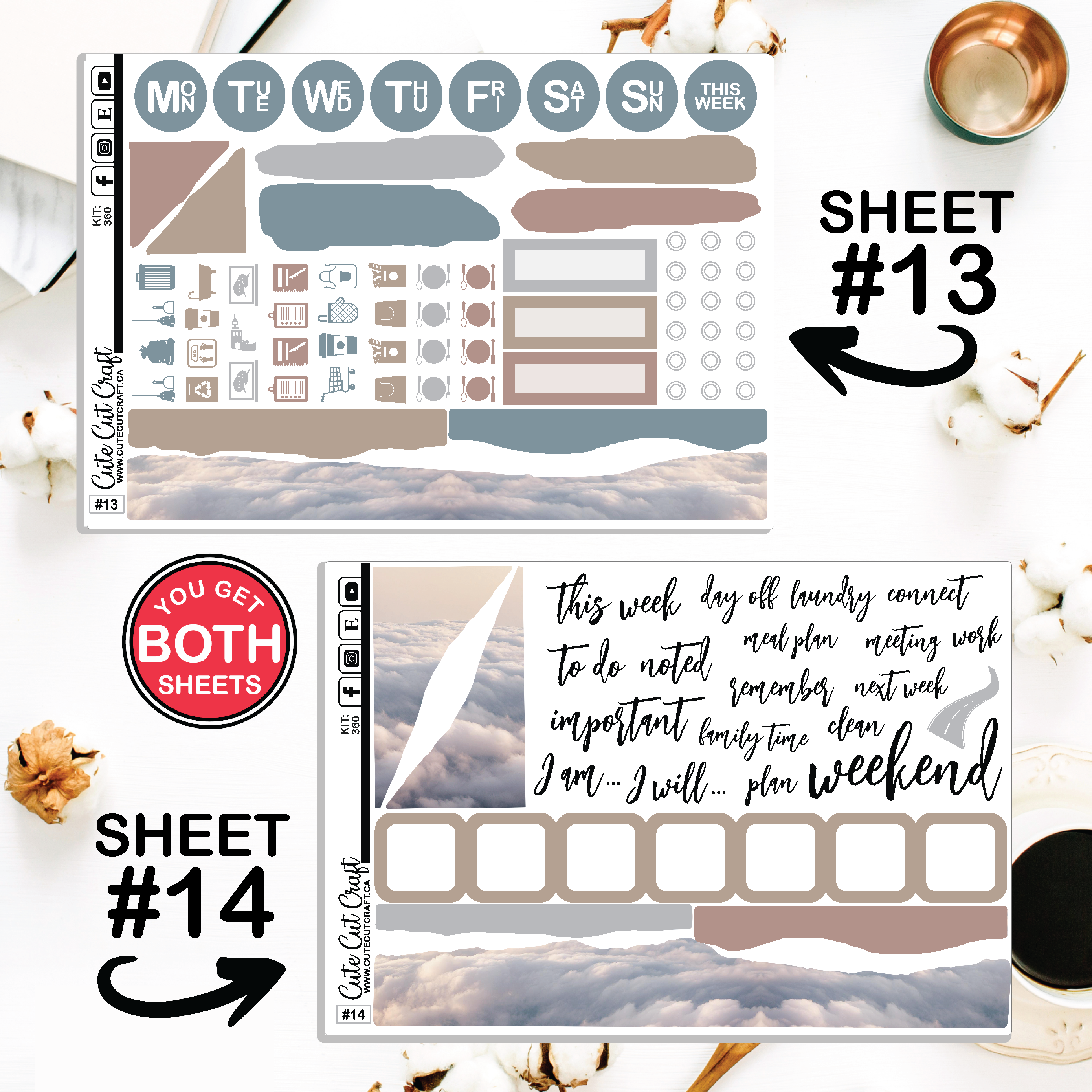 Jet Setter #360 || Journaling Sheets