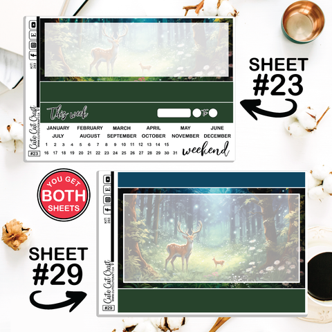 Into The Woods #283 || Journaling Sheets