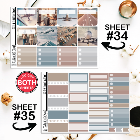 Jet Setter #360 || Journaling Sheets