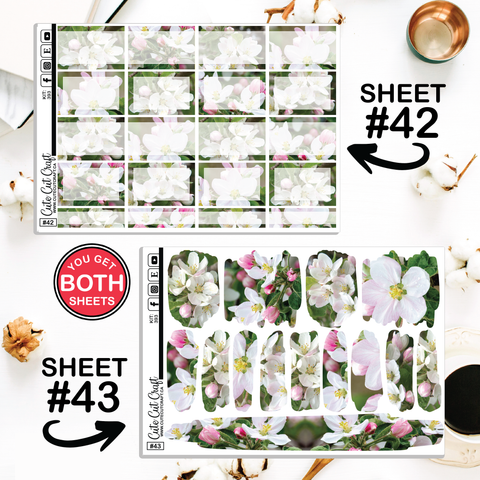 Apples In Bloom #393 || Journaling Sheets