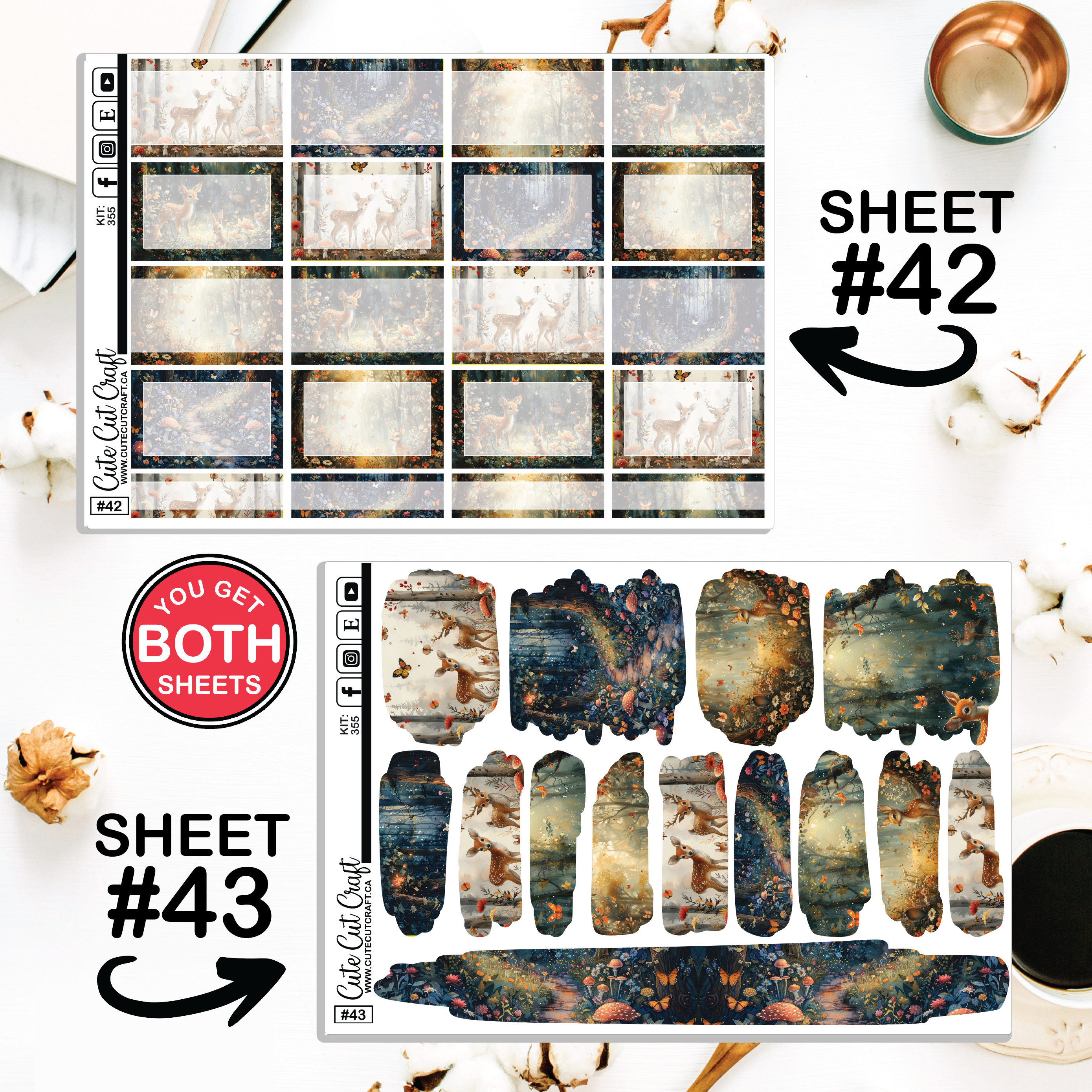 Dreamy Den #355 || Journaling Sheets