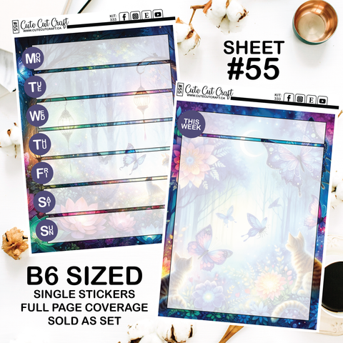 Cattafly #333 || Journaling Sheets