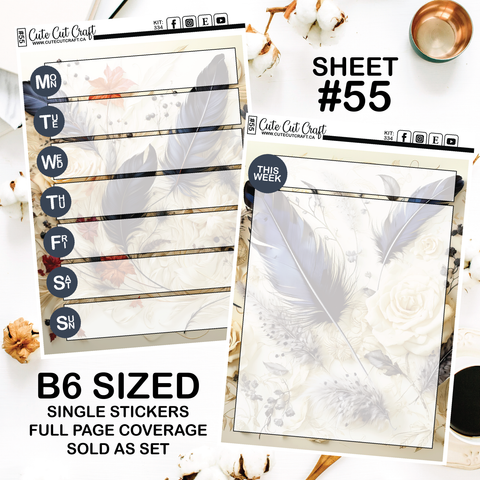 Words Of A Feather #334 || Journaling Sheets