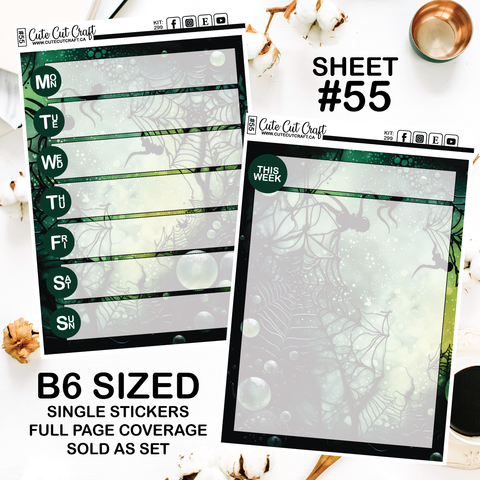 Atomic Spider #299 || Journaling Sheets