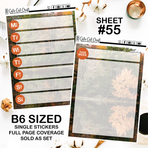 Autumn Anthem #381 || Journaling Sheets