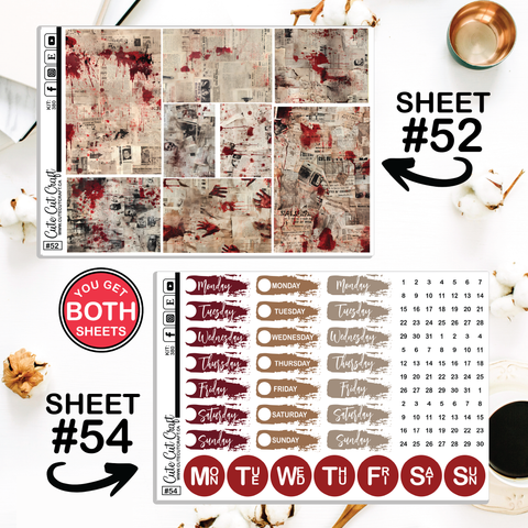 Splatter Story #380 || Journaling Sheets