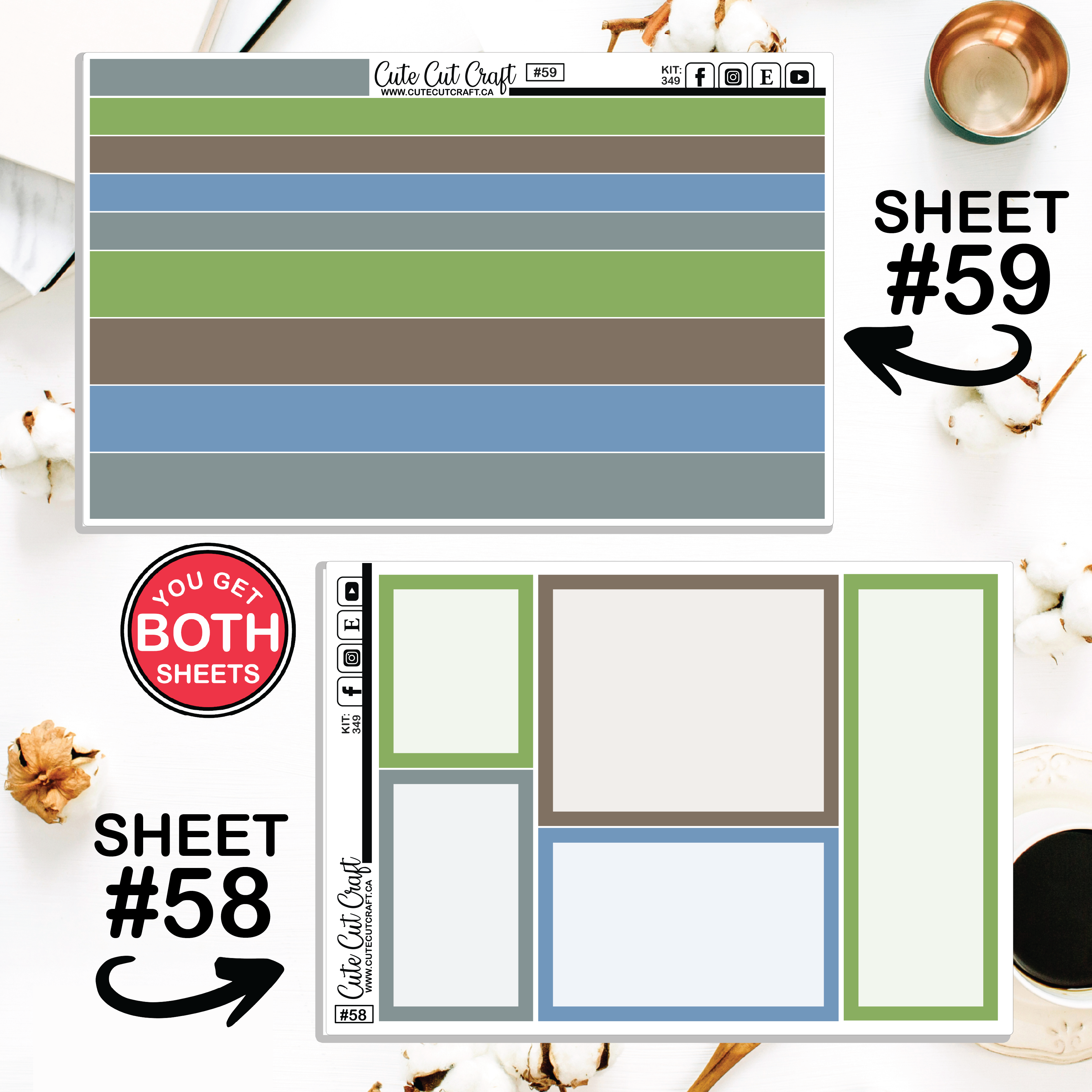 Elephant Expedition #349 || Journaling Sheets