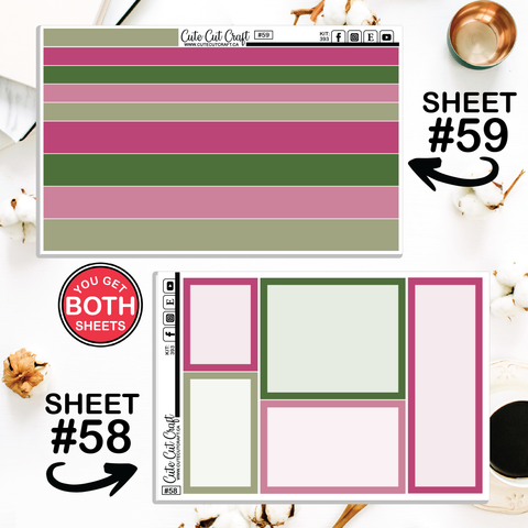 Apples In Bloom #393 || Journaling Sheets