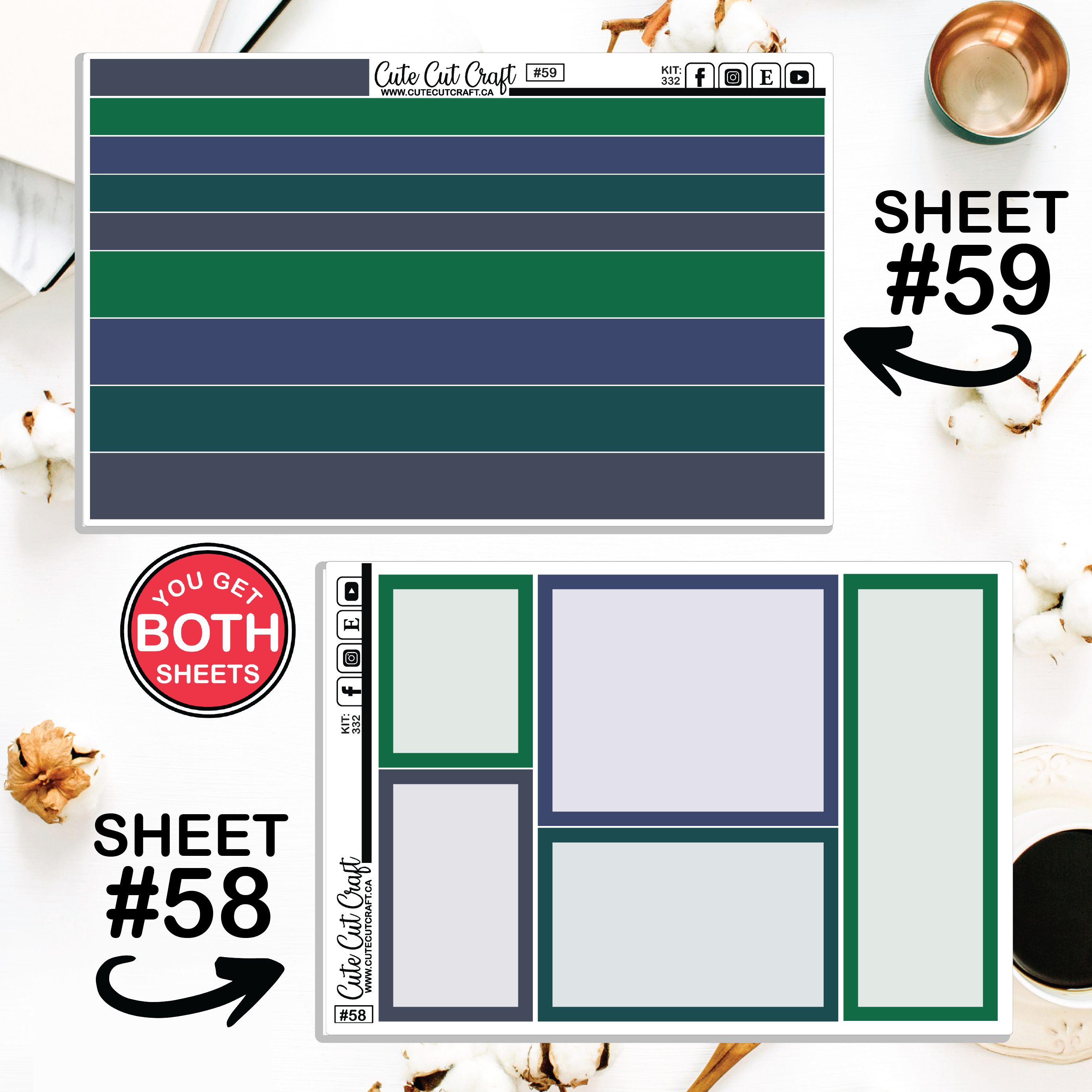 Mystical Journey #332 || Journaling Sheets