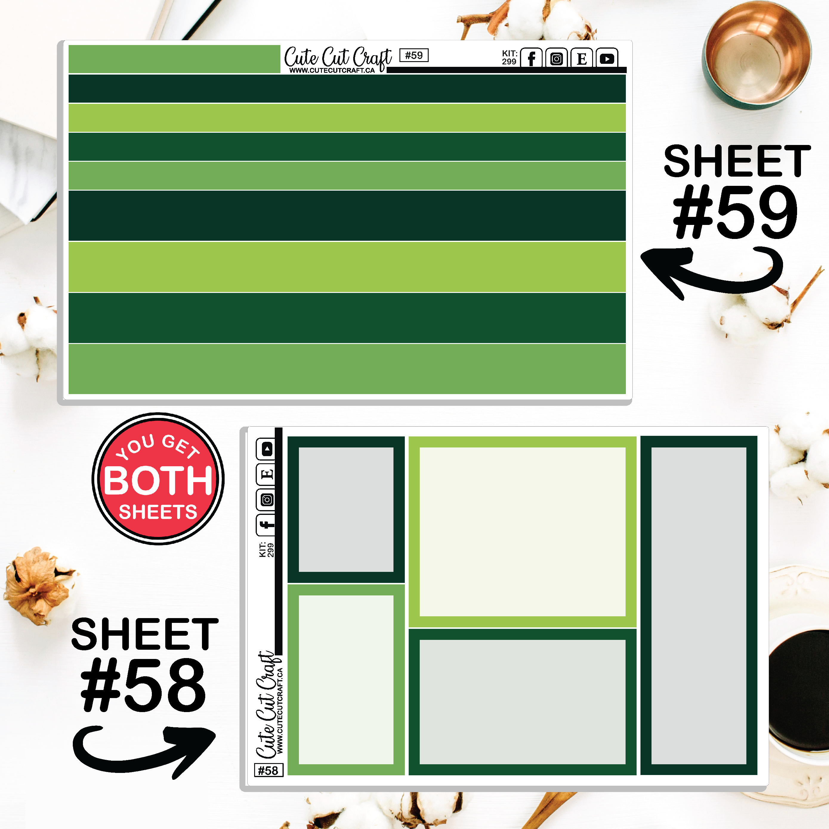 Atomic Spider #299 || Journaling Sheets