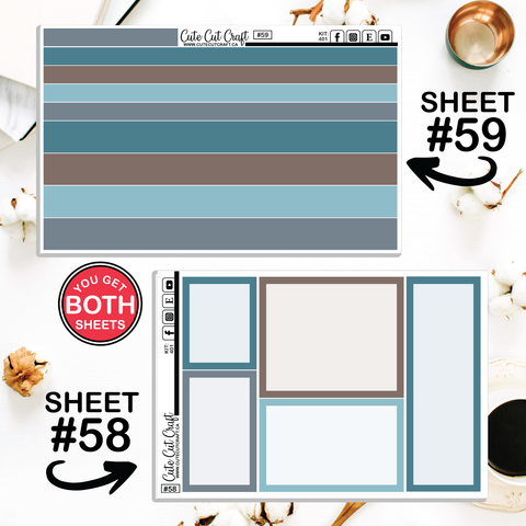 Musical Winter #401 || Journaling Sheets