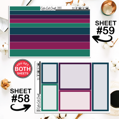 Smoke Burst #235 || Journaling Sheets