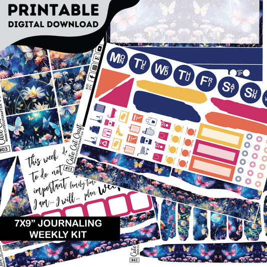 Enchanted Butterfly #271 || Journaling Kit [PRINTABLE]