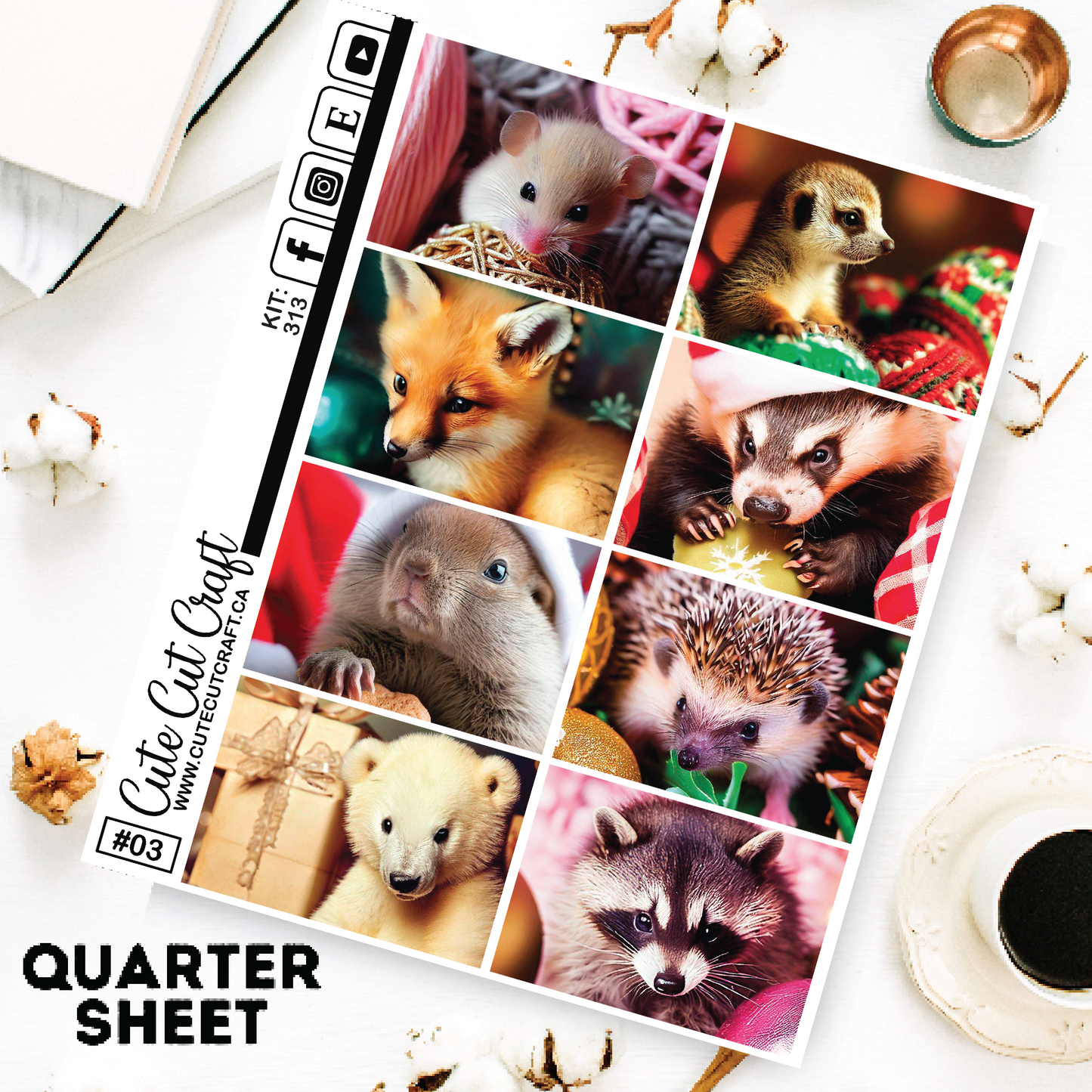 Christmas Critters #313 || Short Boxes
