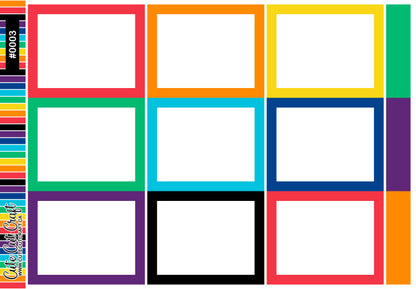 XL Half Boxes || Functional Sheets