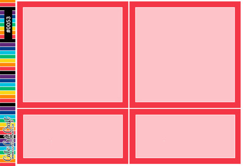 Double Wide Boxes EC || Functional Sheets