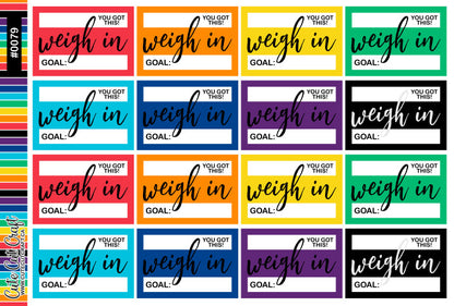 Weight Tracker || Functional Sheets