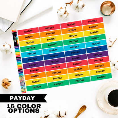 Payday Bar Header || Functional Sheets