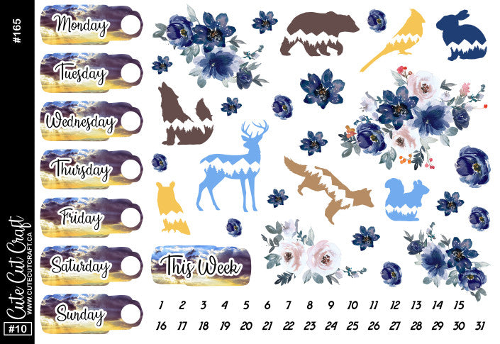 Valley View #165 || Date Covers & Deco