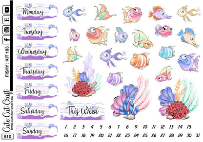 Fishy #183 || Date Covers & Deco