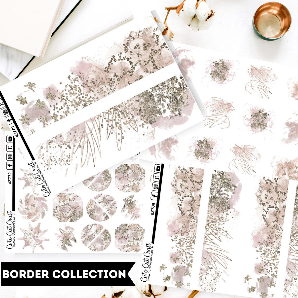 Blush || Border Collection