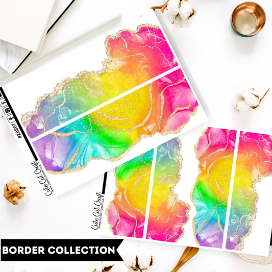 Gold Rainbow || Border Collection