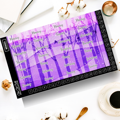 Enchanted Purple Forest || Date Covers