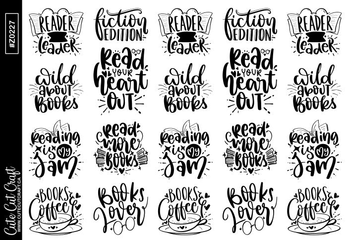 Reading Quotes || Deco Sheet