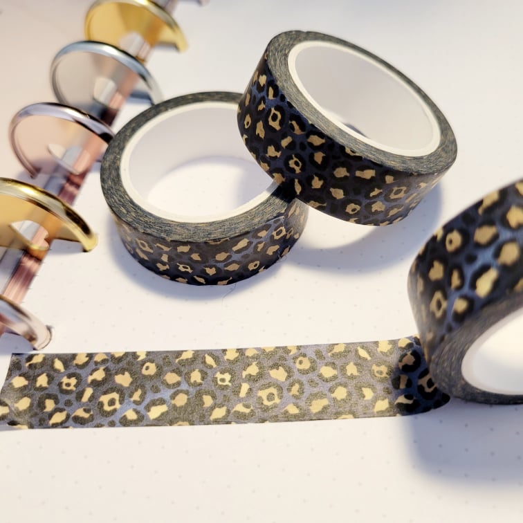 Dark Leopard || CCC Washi Tape